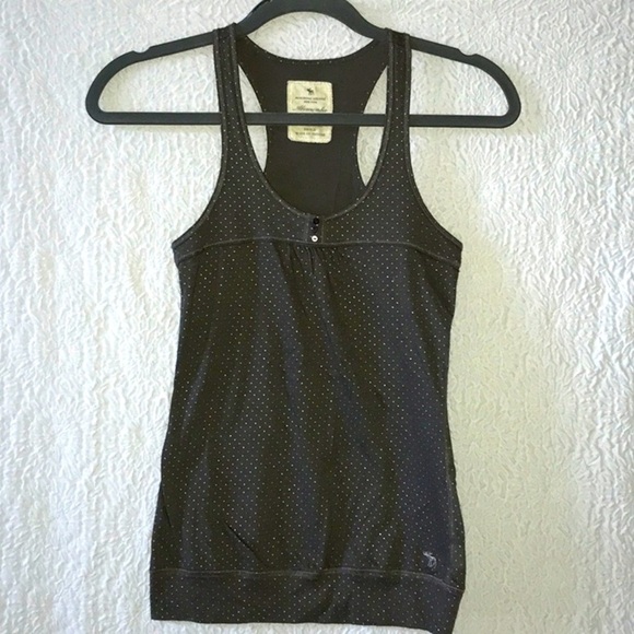 Abercrombie & Fitch Racerback Tunic Tank Top - Picture 1 of 7